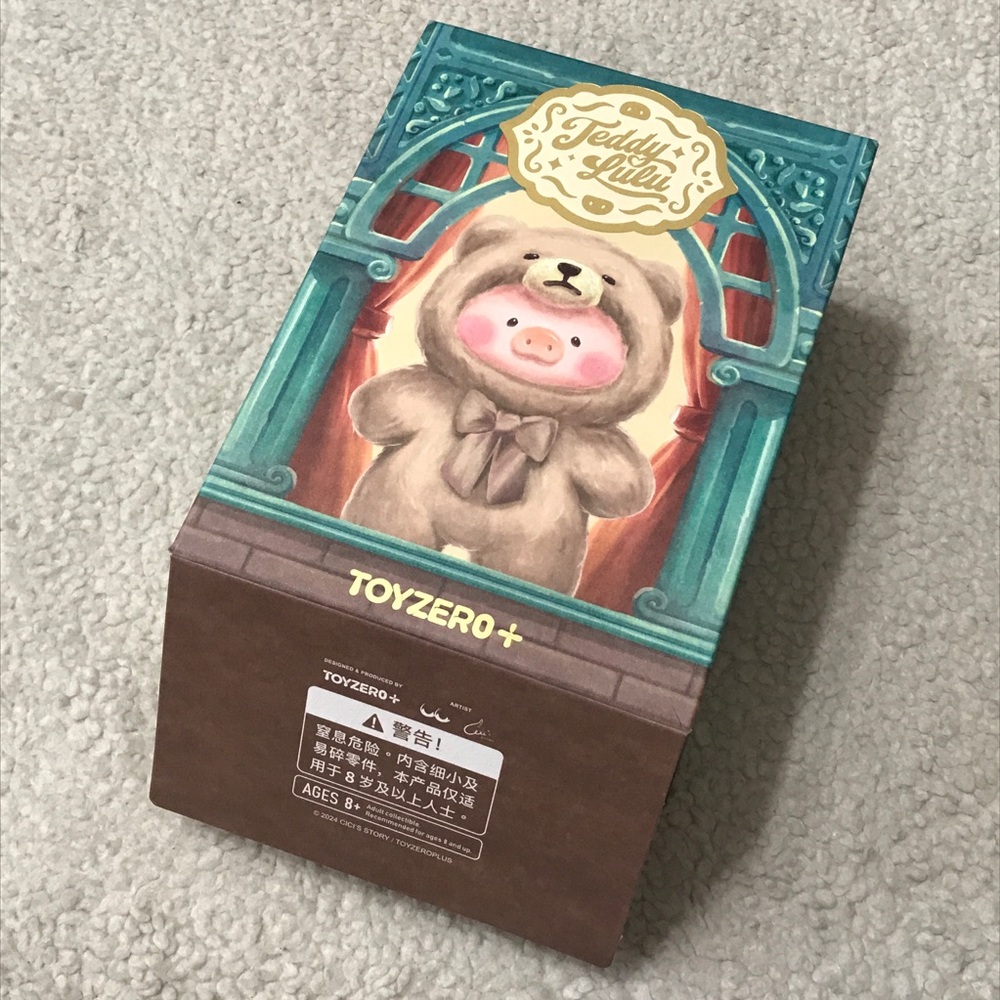 Lulu The Piggy Vintage Teddy Shop Vinyl Face Plush Pendant Blind Box Witty Teddy - Picture 12 of 16